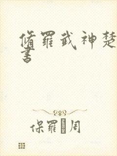 修罗武神楚枫全书