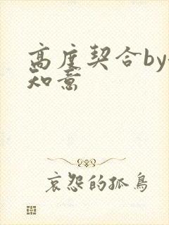 高度契合by洛知意