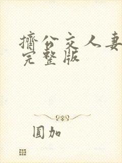 挤公交人妻沦陷完整版