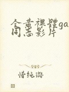 全黄裸体gay同志影片