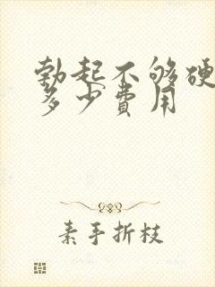 勃起不够硬治疗多少费用封面