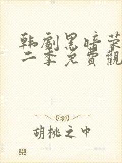 韩剧黑暗荣耀第二季免费观看