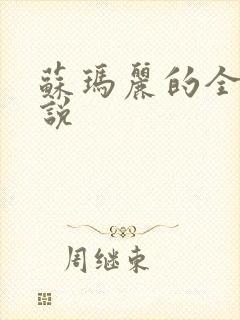 苏玛丽的全部小说