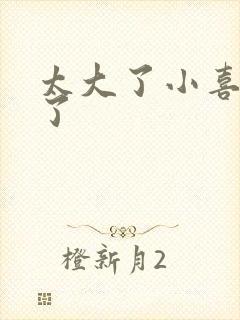 太大了小喜涨死了