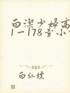 白洁少妇高义第1一178章小说