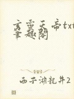 玄灵天帝txt笔趣阁