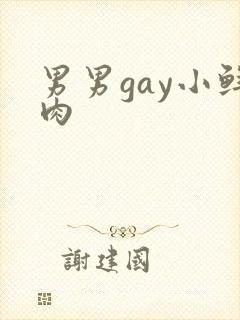 男男gay小鲜肉