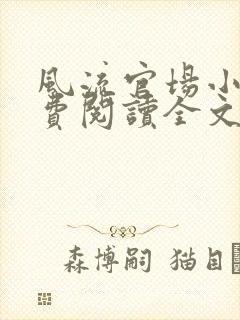 风流官场小说免费阅读全文无弹窗