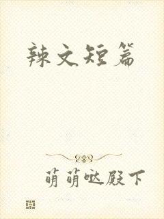 辣文短篇封面
