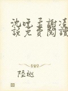 沈晚柔谢凌安小说免费阅读最新章节封面