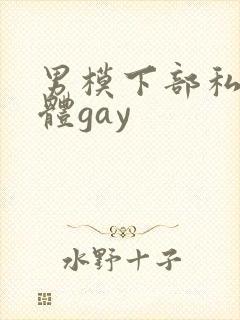 男模下部私密裸体gay