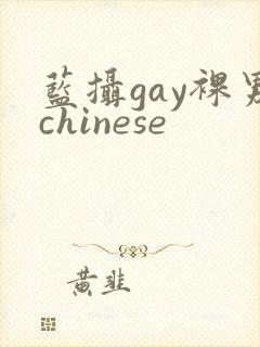 蓝摄gay裸男chinese