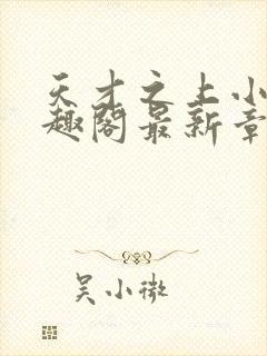 天才之上小说笔趣阁最新章节更新时