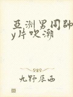 亚洲男同帅gay片吹潮