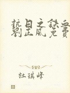 抗日之铁血铮铮刘正风免费阅读