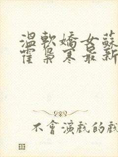 温软娇女苏婉,霍枭寒最新章节