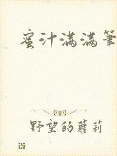 蜜汁满满笔趣阁