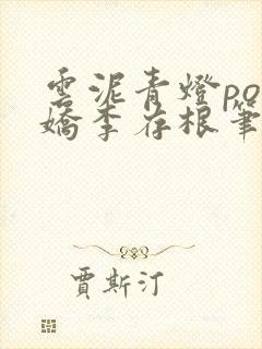 云泥青灯po陈娇李存根笔趣阁封面