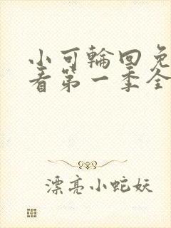 小可轮回免费观看第一季全集高清
