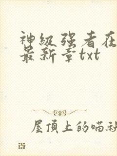 神级强者在都市最新章txt