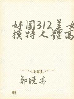 好图312美女模特人体高清摄影