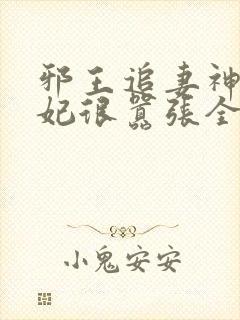 邪王追妻神医狂妃很嚣张全文免费