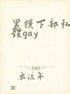 男模下部私密裸体gay封面