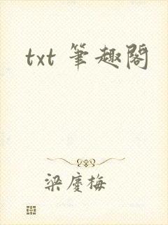 txt 笔趣阁