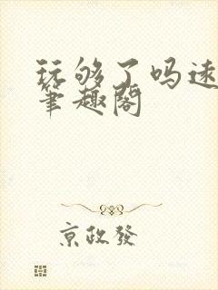 玩够了吗远山紫笔趣阁封面