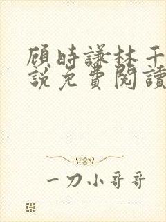 顾时谦林千月小说免费阅读最新章节