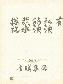 总裁的私有宝贝祸水泱泱