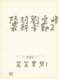 陆羽刘云峰小说最新章节2