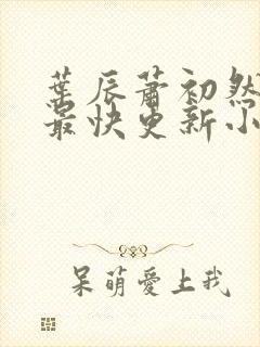 叶辰萧初然最新最快更新小说