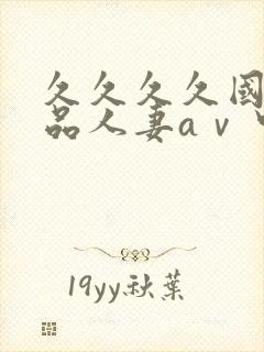 久久久久国产精品人妻aⅴ中出