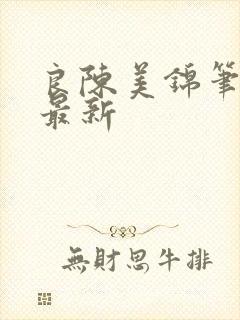 良陈美锦笔趣阁最新