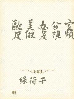 欧美办公室大尺度做爰视频