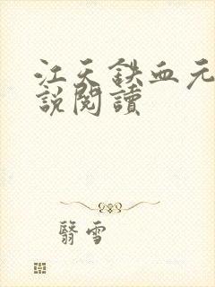 江天铁血元帅小说阅读