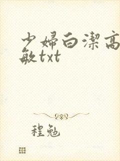 少妇白洁高义张敏txt