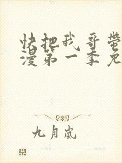 快把我哥带走动漫第一季免费观看