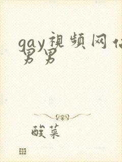gay视频网站男男