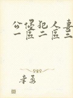 公侵犯人妻中文一区二区三区