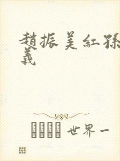 赵振美红孙倩高义封面