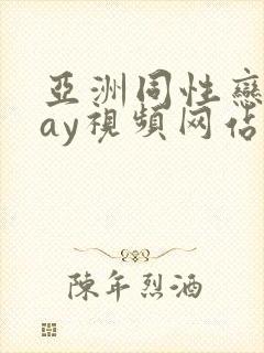 亚洲同性恋男gay视频网站封面