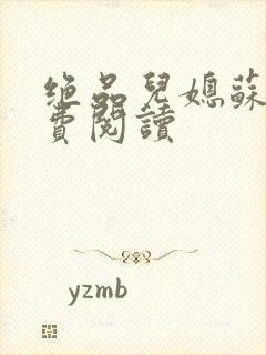 绝品儿媳苏暖免费阅读封面