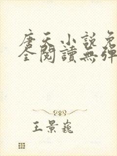 唐天小说免费大全阅读无弹窗