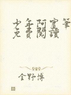 少年阿宾笔趣阁免费阅读