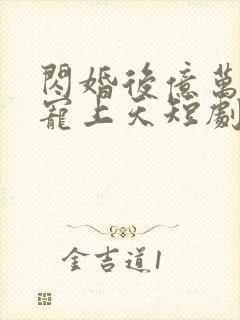 闪婚后亿万老公宠上天短剧