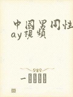 中国男同性恋gay视频