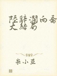 陆辞澜向乔后续大结局封面