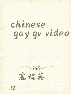 chinese gay gv video